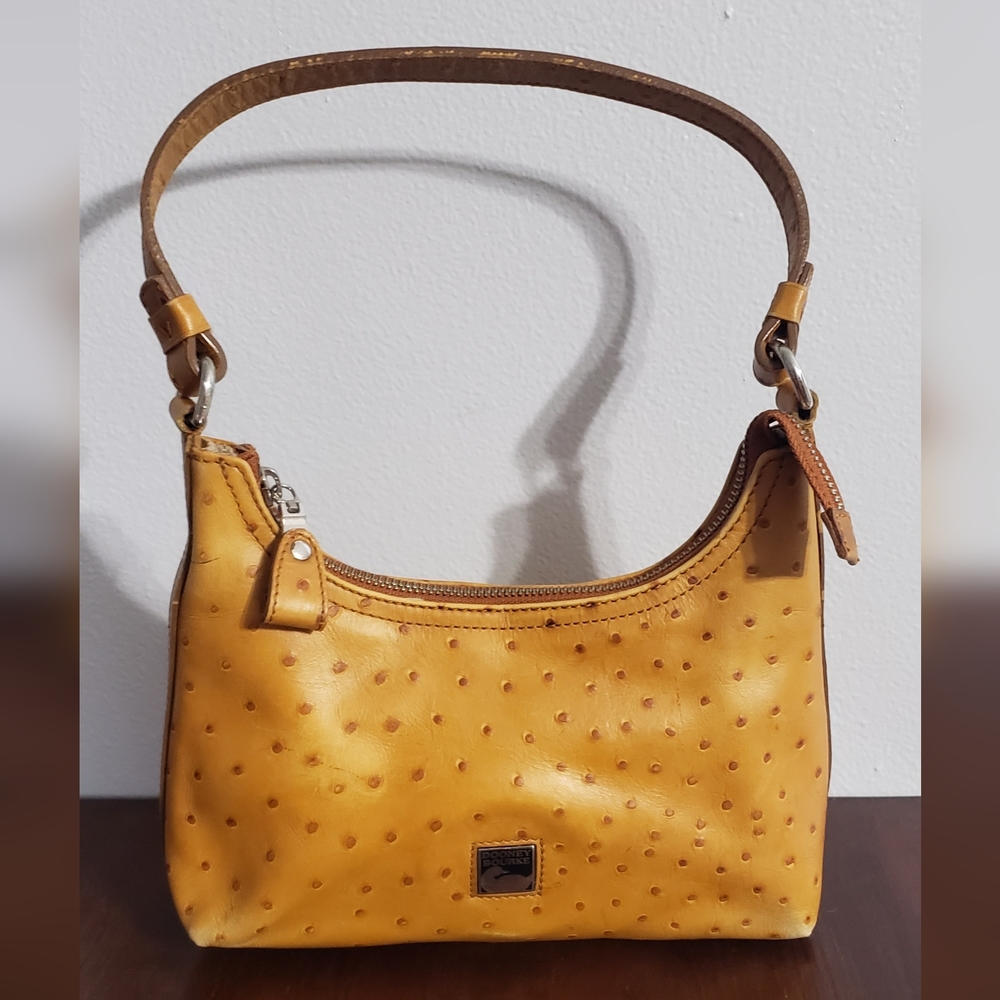 DOONEY AND BURKE OSTRICH BAG